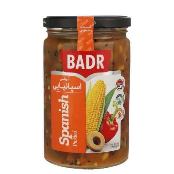 ترشی اسپانیایی با سس مخصوص بدر   650 گرم