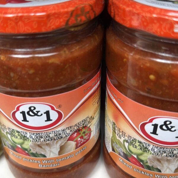 ترشی بندری یک و یک   630 گرم