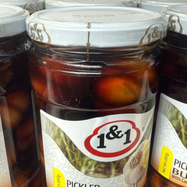 ترشی سیر گل یک و یک