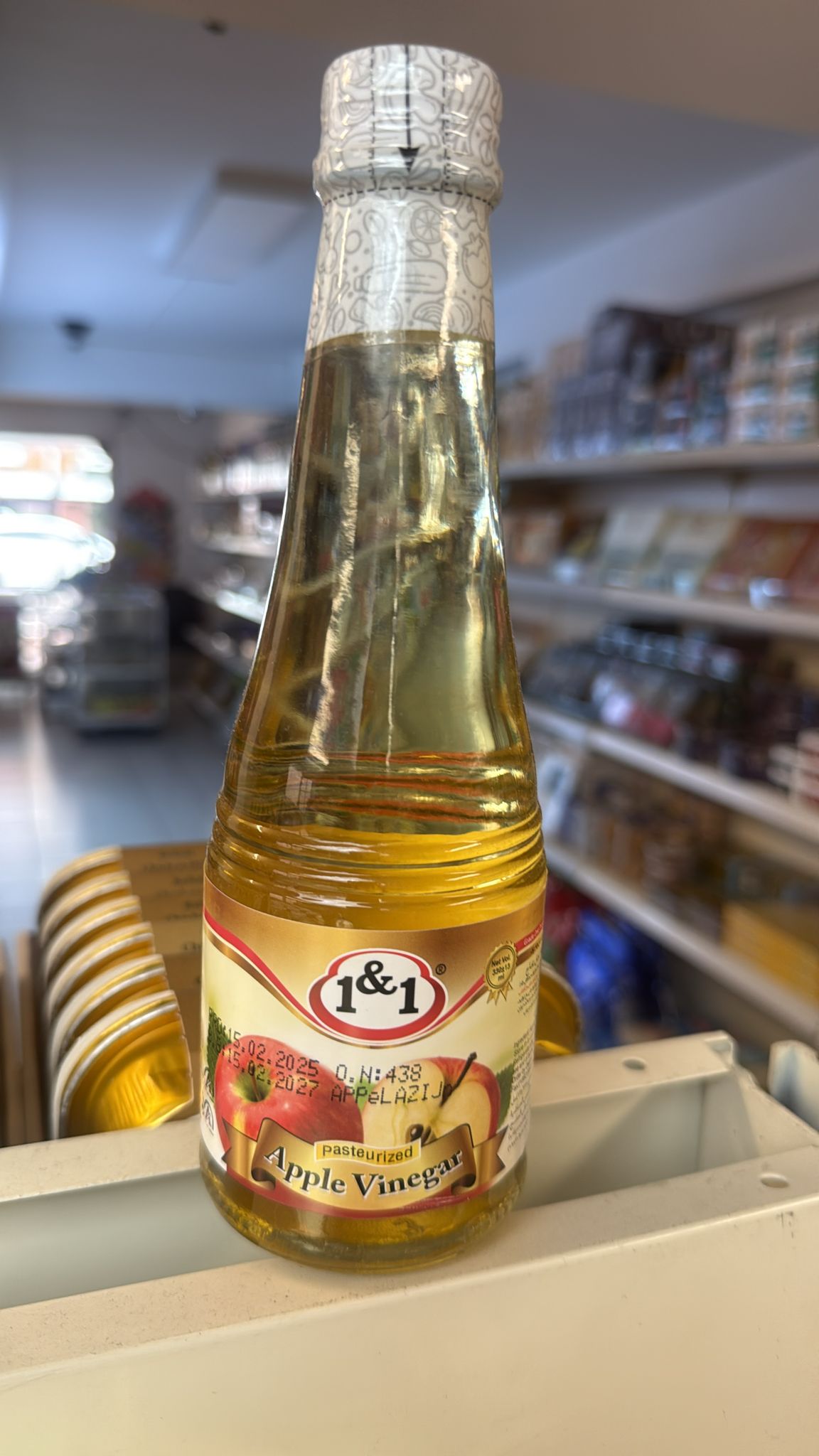 سرکه سیب یک و یک