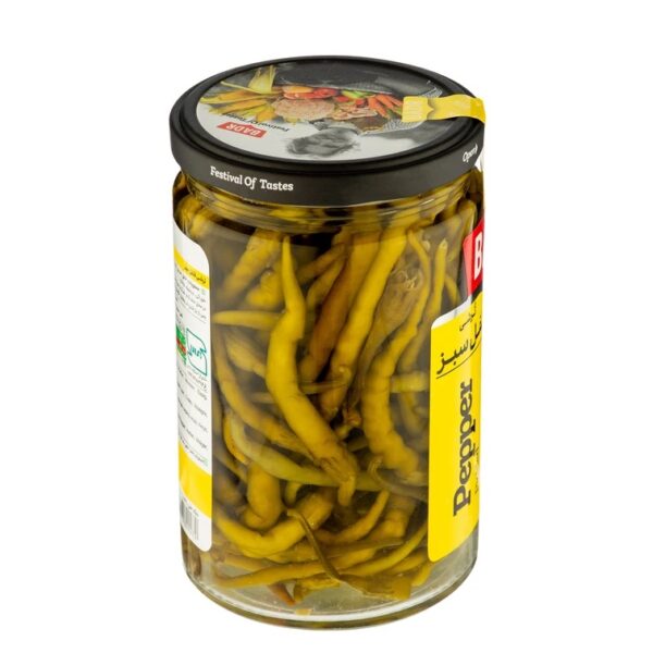 ترشی فلفل سبز بدر   570 گرم