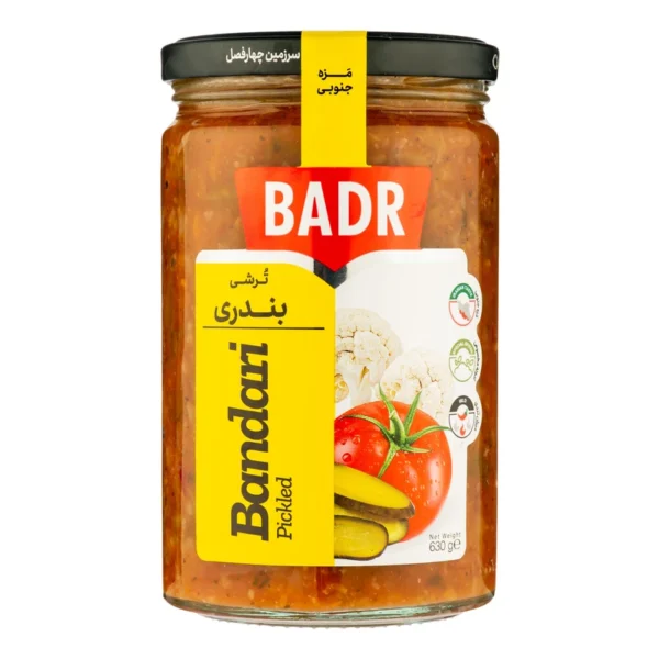 ترشی بندری بدر   630 گرم