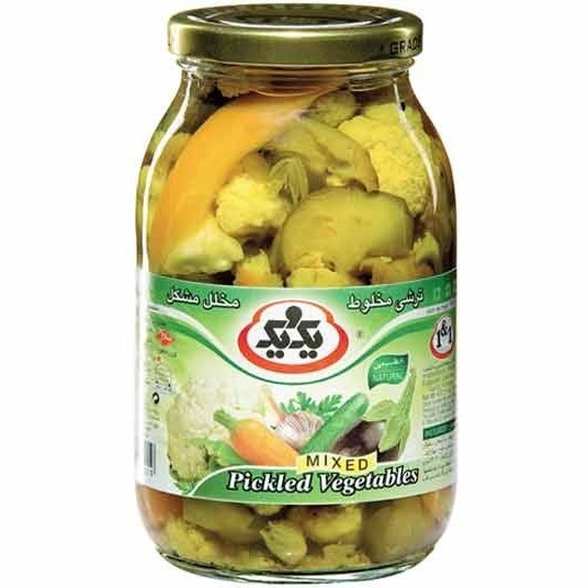 ترشی مخلوط میکش یک و یک ـ 640 گرم
