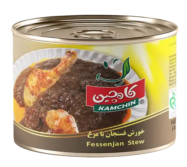 خورش فسنجان با مرغ 480 گرمی کامچین
