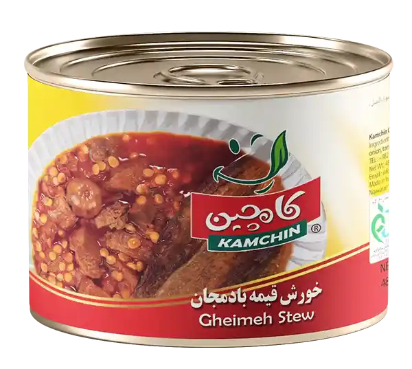 خورش قیمه بادمجان 480 گرمی کامچین