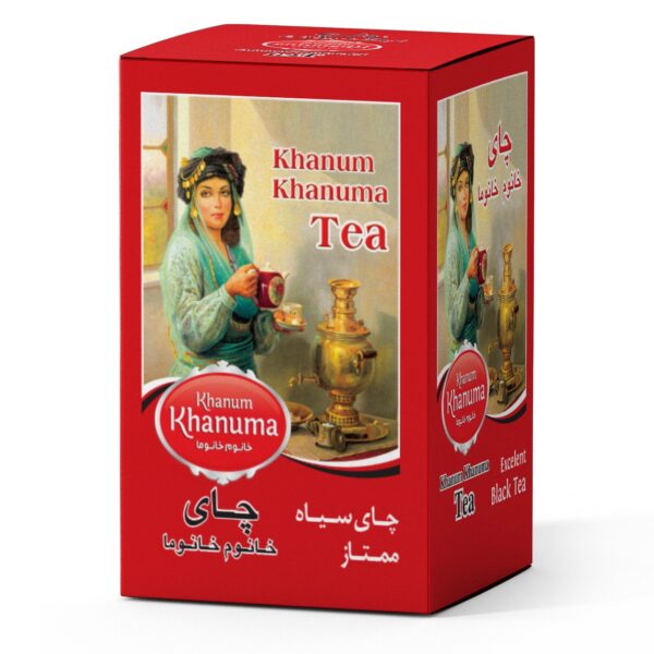 چای خانوم خانوما سیاه ممتاز 500 گرمی