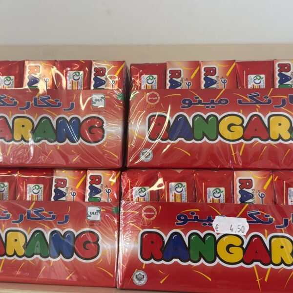 ویفر رنگارنگ مینو 15 گرمی جعبه 35 عددی